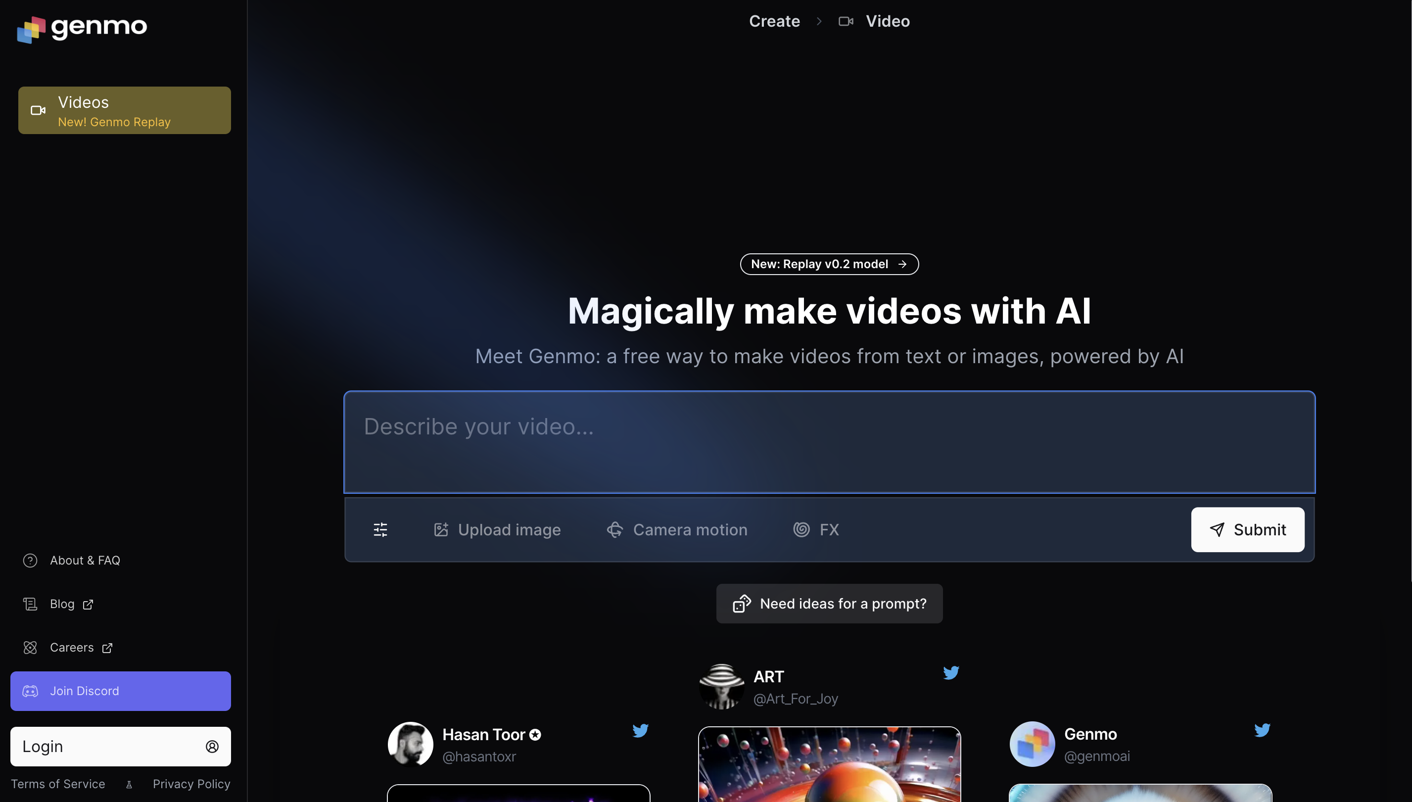 Genmo AI: Trasforma Testi ed Immagini in Video Professionali